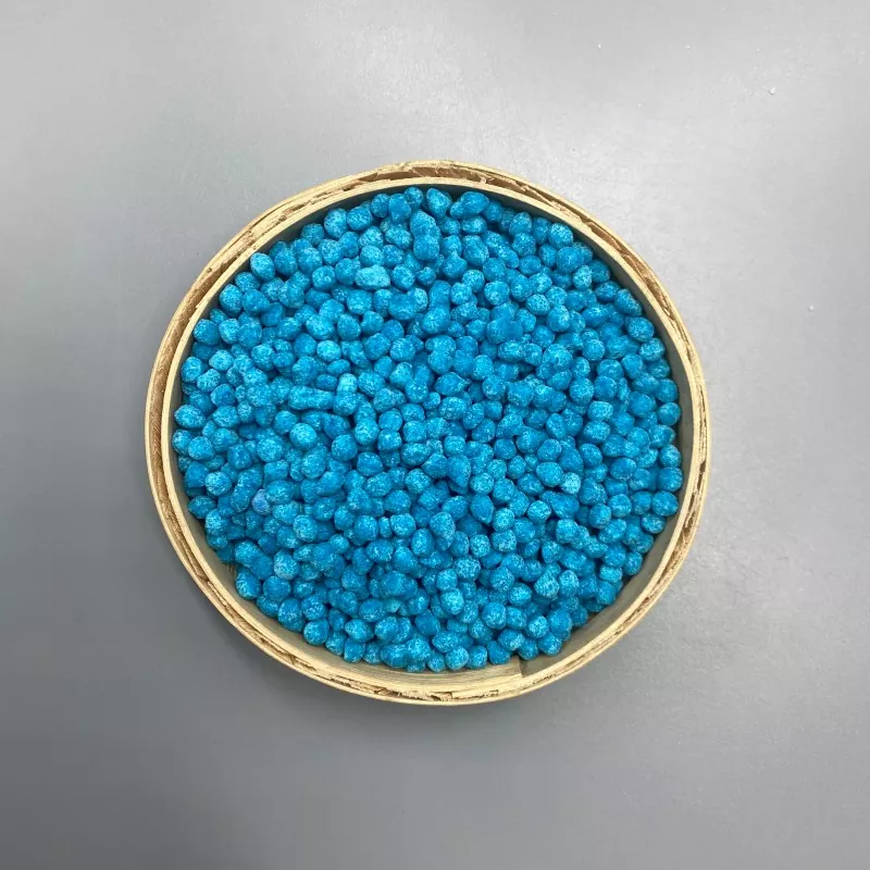 Fertilizante mezclado con sulfato de amonio
